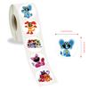 500 Stickers/roll Smilling Critters Roll Stickers Reward Stickers Creative Handbook Roll Tape