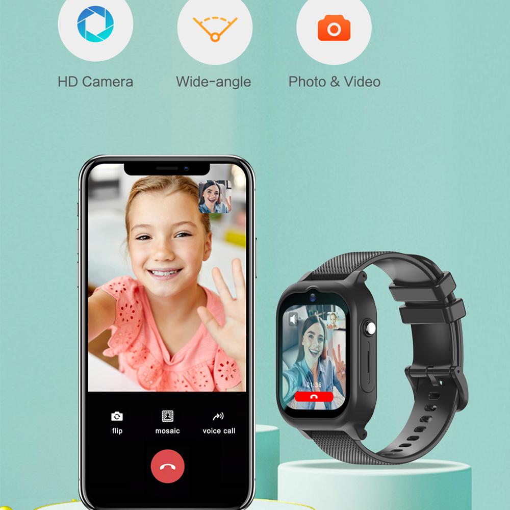VK26 Children Smartwatch SOS Alarm HD Camera Video Call WIFI GPS Positioning SIM Card Kids 4G Watch For Boys Girls Gifts