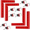 3/6/12/16 Stück Hilfsbefestigung Eckklemme Befestigungsclip Positionierungsquadrate Plattenklemme