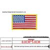 Embroidered Velcro US Flag Patch - Multicolor Stars and Stripes (Left & Right)
