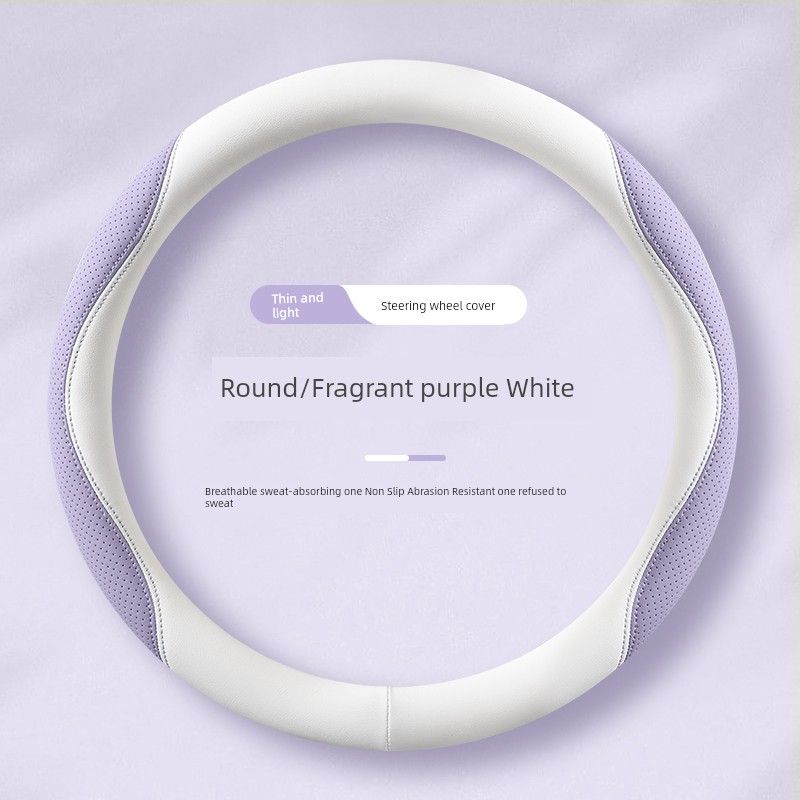 Haval Car Steering Wheel Cover H6 H2 H5 H7L H4 M6 Special Handle Cover for All Seasons, Non-Slip, Sweat-Absorbent, for Women