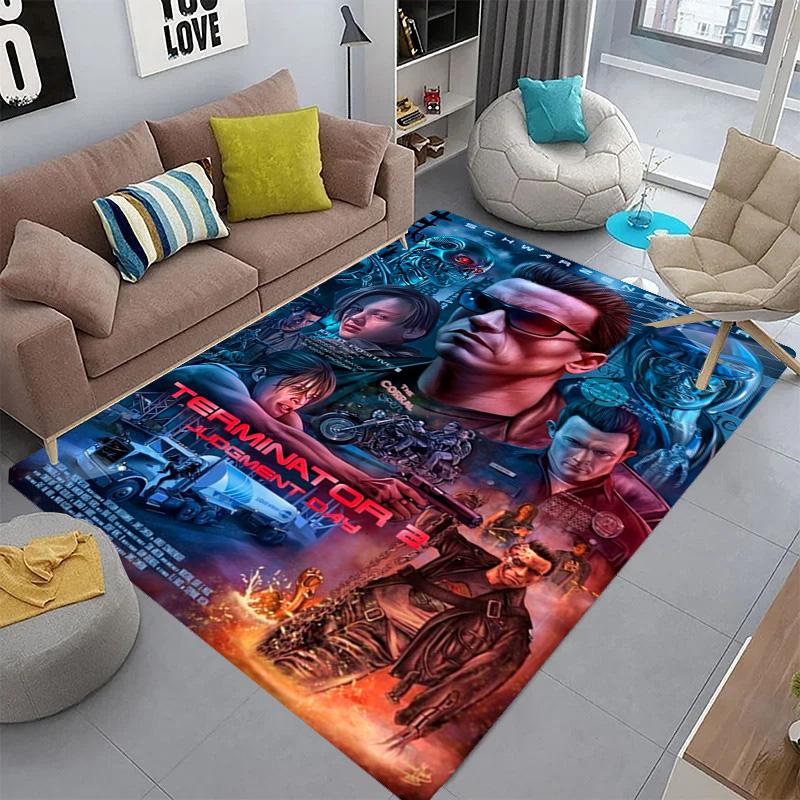 Terminator: Dark Fate - Battle Survival carpet Living room and bedroom mats floor mats Art Protective pad Doormat