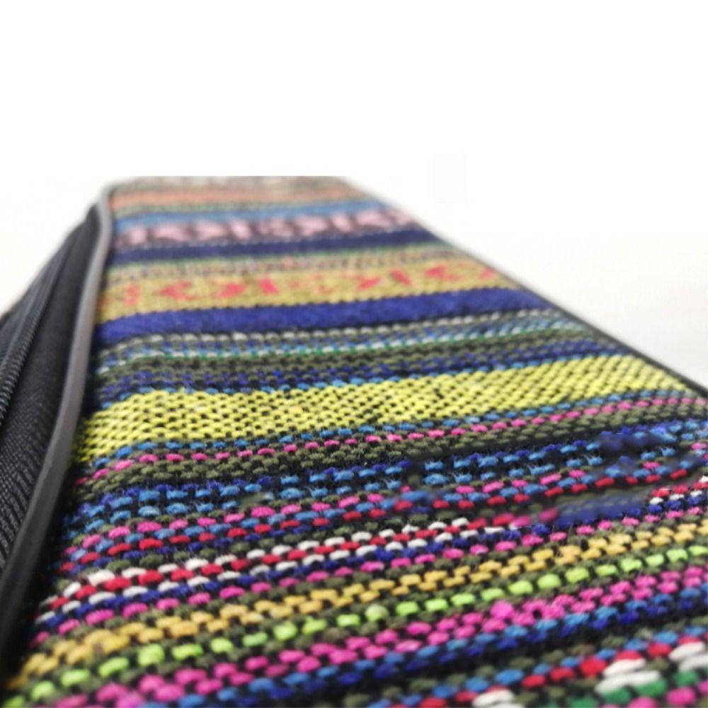 Bohemian Ukulele Backpack 21/23/26 Inch Mini Guitar Bag Stripe Ukulele Case  Concert