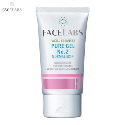 Facial Cleanser Pure Gel No.2 Normal Skin, Hypoallergenic, Non-Comedogenic, Dermatologist Recommended, 50 Ml.