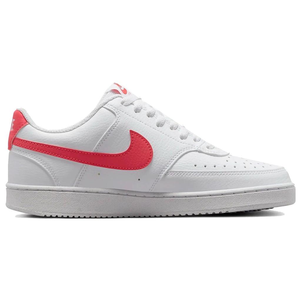 Nike Court Vision Low White Sea Coral Women Sneakers Volt Black DR9885-101