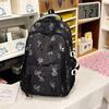 Schoolbag trendy cool schoolbag male high school student fashion Korean version large capacity travel backpack female college student backpack 