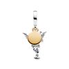 Brand New Copper Metal Plating Religious Belief Cross Buddha Bead Component Compatible With Authentic Original European Charm Bead Components