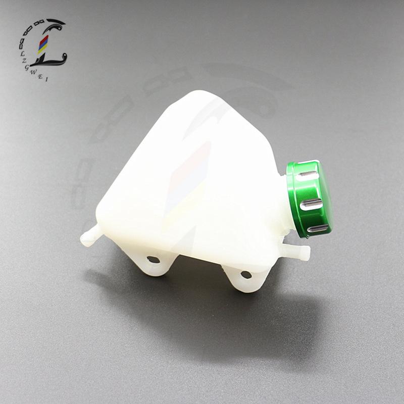 KLX250 Off-Road Motorcycle Coolant Reservoir with CNC Cap