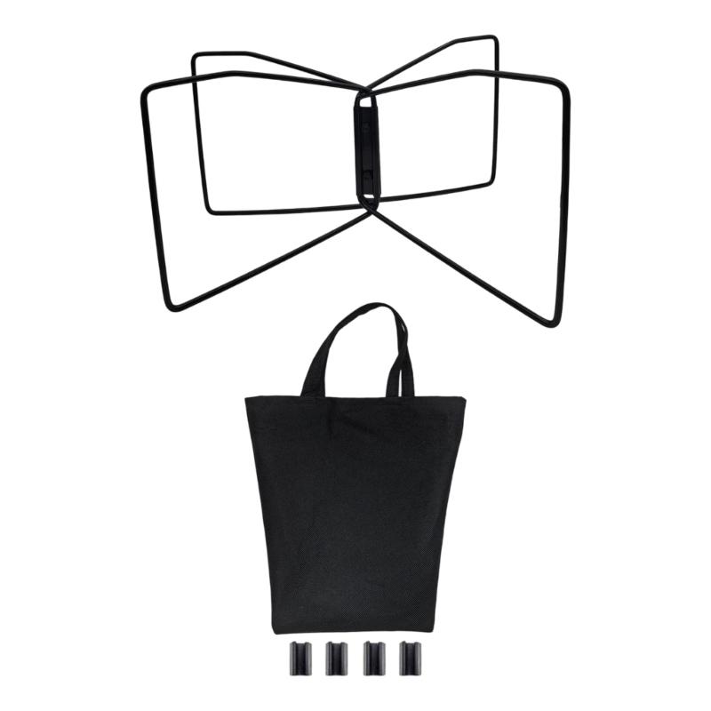 Rustproof Camping Box Support Frame Folding Stabilizers Base with Nonslip Pad Portable Storage Stand for Outdoor