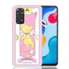 Cardcaptor Sakura Cute Magical Girl Phone Case For Xiaomi Redmi Note 13 14 15 Pro Plus 12S 12 14S 11S 11E 10 10S 11 11T 5G 4G Co
