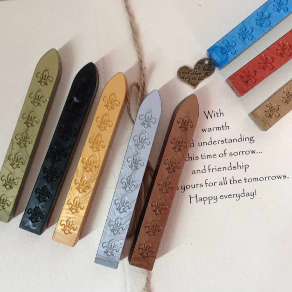 Portable Sealing Seal Wax Sticks for Invitations Letter Random Color
