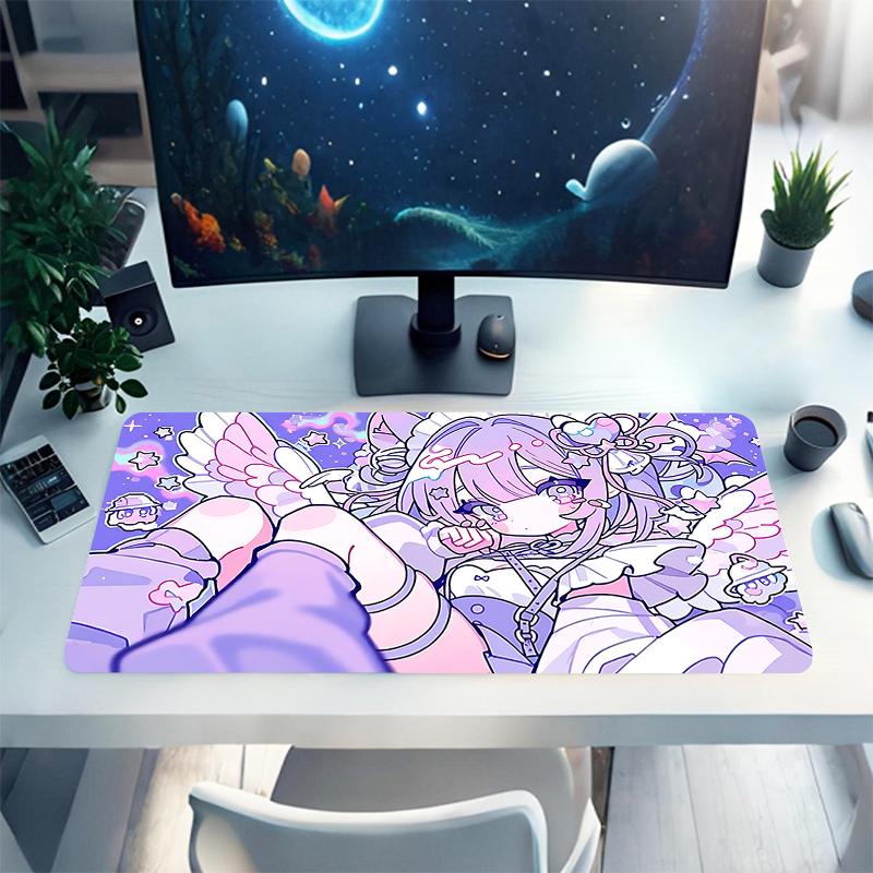 1Pc Magical Fantasy World Gaming Mouse Pad Keyboard Desk Mat Non-slip Rubber Lock Edge Waterproof Computer Mousepad for Office Home Decor Y1788