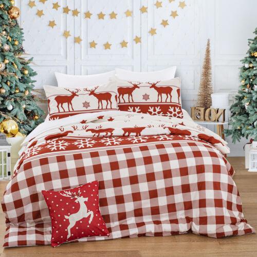 

Рождественский комплект пододеяльников Doona, комплект постельного белья размера «queen-size» и двуспальной кроватью размера «queen-size» Double 200x200cm