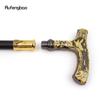 Gold Black Animal Bear Eagle Wolf Goat Deer  Walking Cane Fashion Decorative Gentleman Elegant Cosplay Cane Knob Crosier 90cm