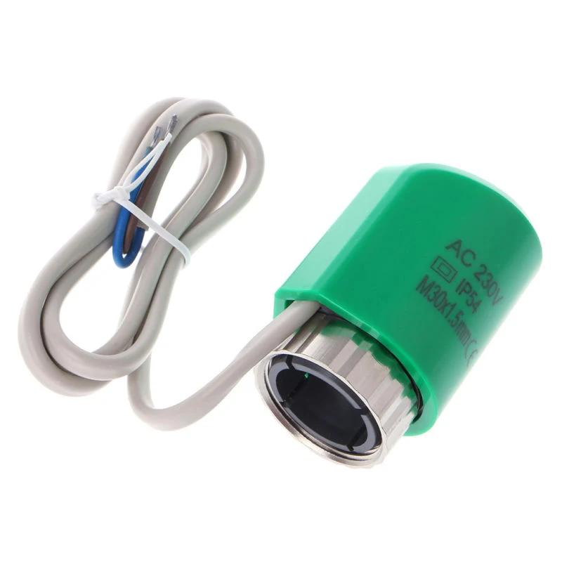 Head Thermal actuator Retardant PC 2 wire connection Controller Electric For Underfloor Heating Manifold High quality