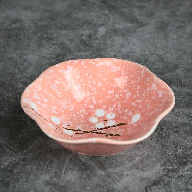 Ceramic Taste Dish Small Plate Mini Soy Sauce Tray Saucer Seasoning Bowl Jam Nut Porcelain Tableware Household Kitchen Supplies