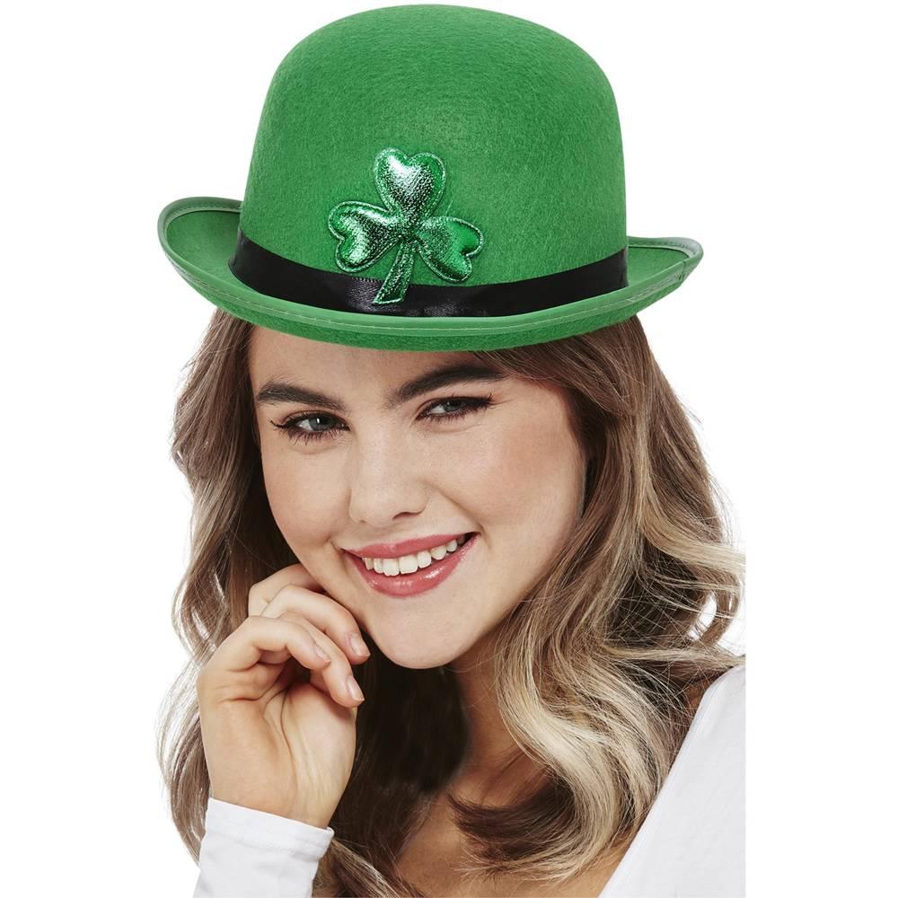 Smiffys Unisex Adult St Patricks Day Bowler Hat
