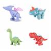 Plastics DIY Children's Dinosaur Toy Detachable Simulation Animal Dinosaur Model  Boy Girl