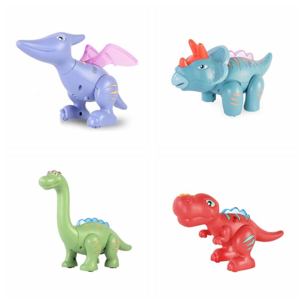 Plastics DIY Children's Dinosaur Toy Detachable Simulation Animal Dinosaur Model  Boy Girl