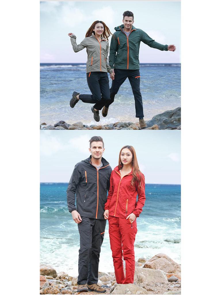 Unisex Breathable Quick-Dry Suit for Fishing & Hiking, Customizable Logo, Spring/Autumn Style