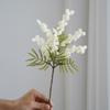 Umělá akácie Umělé květiny Žlutá mimóza Sprej Větev s třešňovými plody Svatba Domácí stolní dekorace Umělá květina