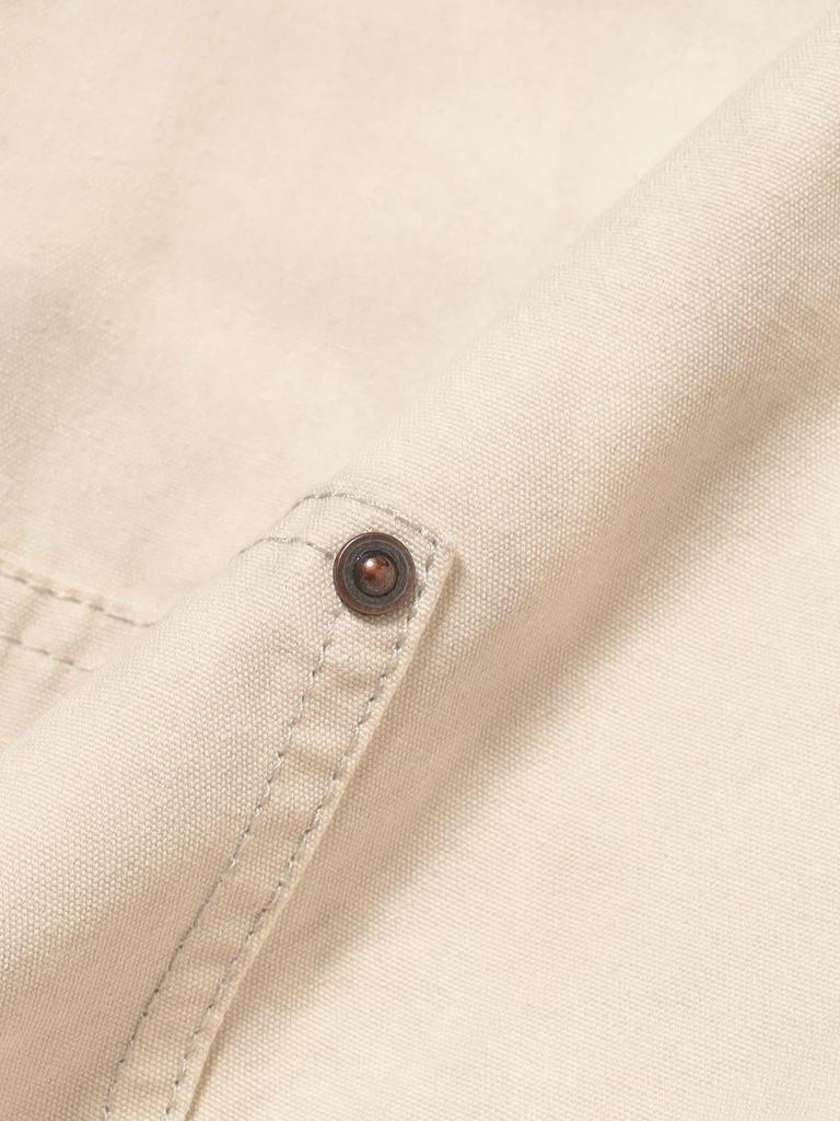 Beams Men's Double Knee Shorts, IVORY, Medium, 11251091803