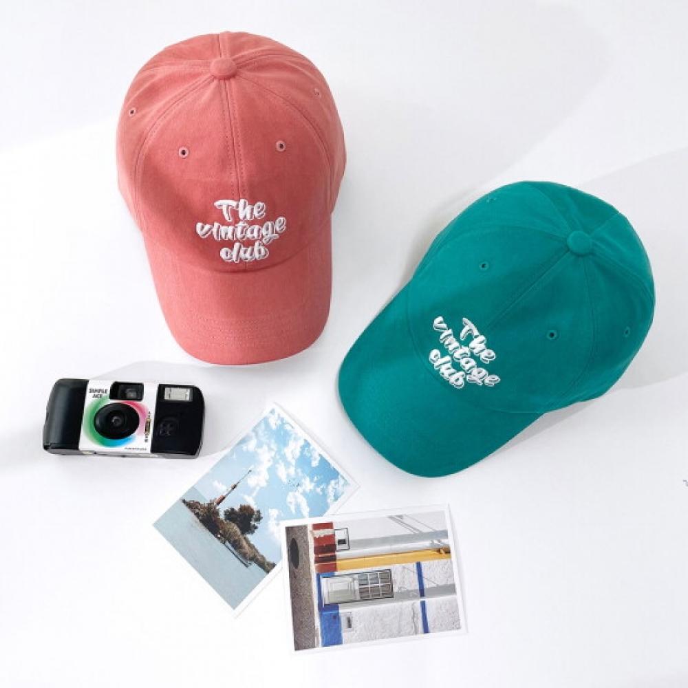 New Arrivals Open Run Hat Violet Lettering Cap