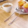 1 Pc Stainless Steel Coffee Spoon Long Handle Soup Spoon Ice Cream Tools Kitchen Accessories