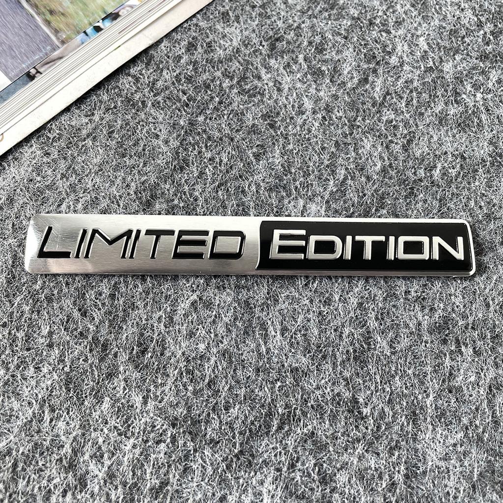 3D Aluminium Limited Edition Emblem Metallaufkleber Auto Karosserie Heckscheibe Umbau Dekoration Aufkleber Motorradaufkleber