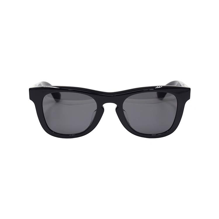 Burberry Plate Rectangular Sunglasses Men's Black