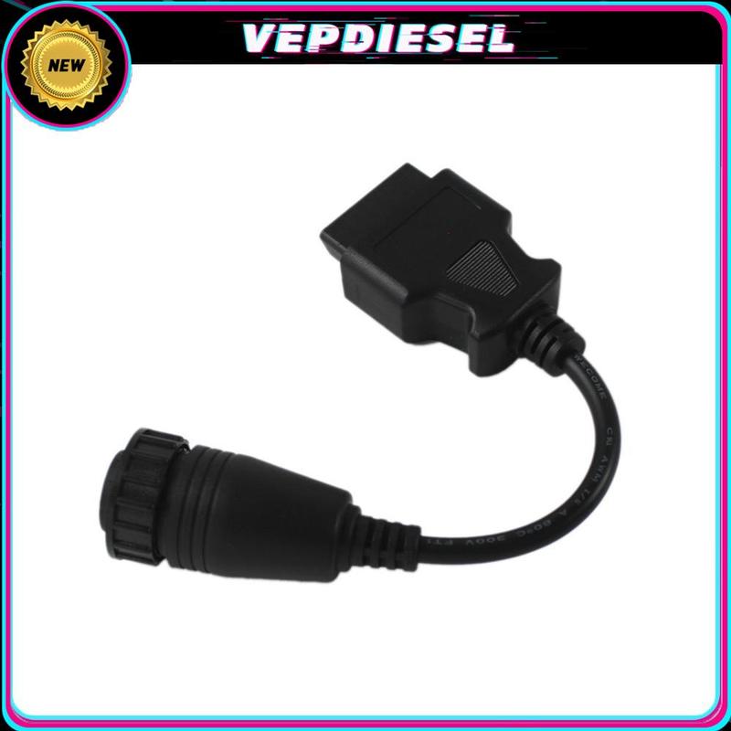 9993832 14-p Cable for Volvo Excavator Truck Vocom Diagnostic Adapter Connector Tool Truck Accessories with 1 Year Warranty