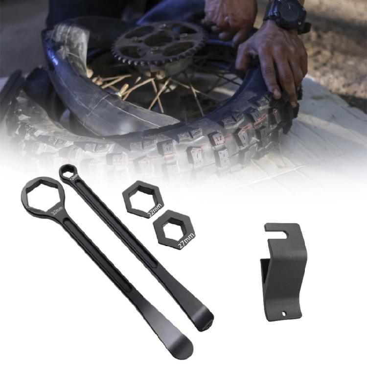 Tire Repair Equipment Tool Lever Wrench Spanner Tool Maintenance Accessories Universal For Motorcycle Off Road Dirt Pit