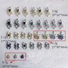 2pcs Alloy Pendants Spider Shape Colorful Unique Style Single Hole Pendants for Jewelry Making DIY Handmade Supplies Accessories