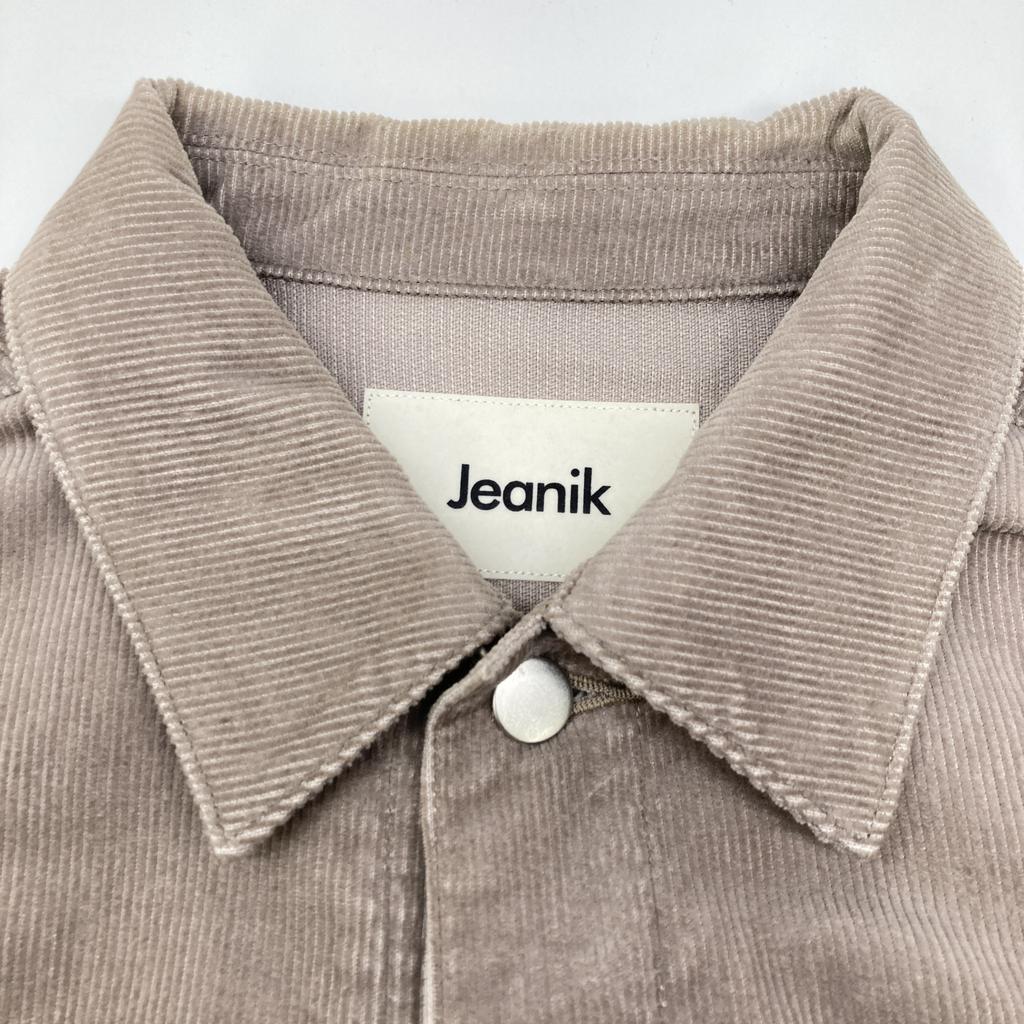 Jeanik 102C 24AW Beige 2nd Type Corduroy Blouson Jacket S beigeUsed