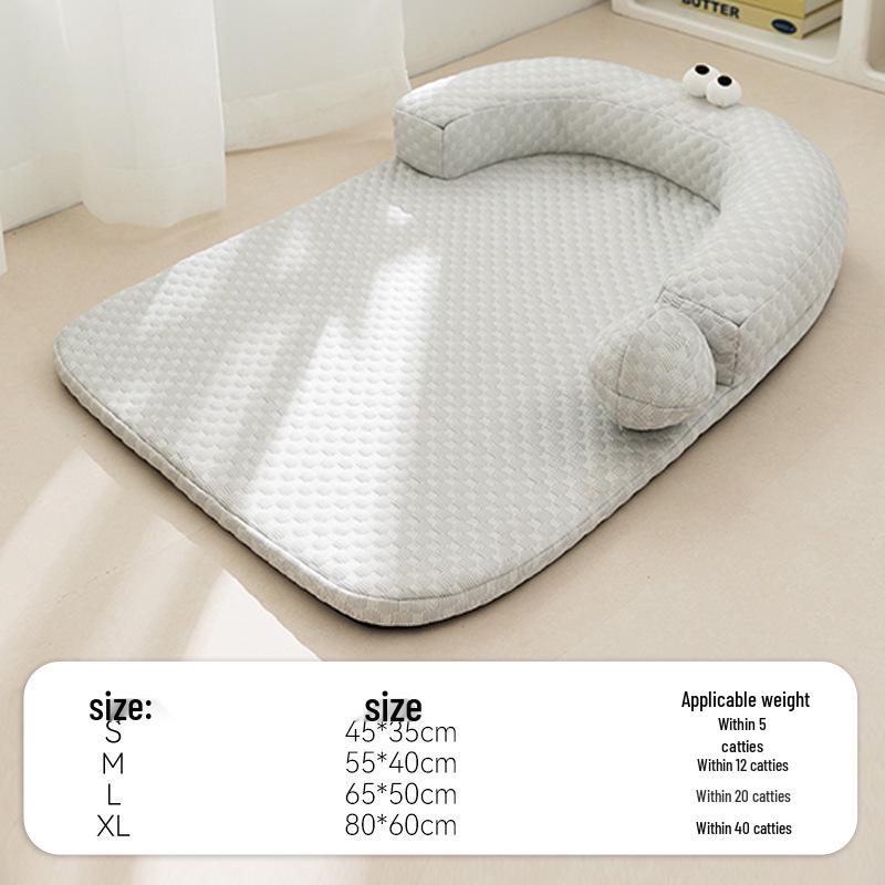 Spring & Summer Cooling Pet Bed: Double-Sided, Waterproof, Stain-Resistant Mat for Cats & Dogs