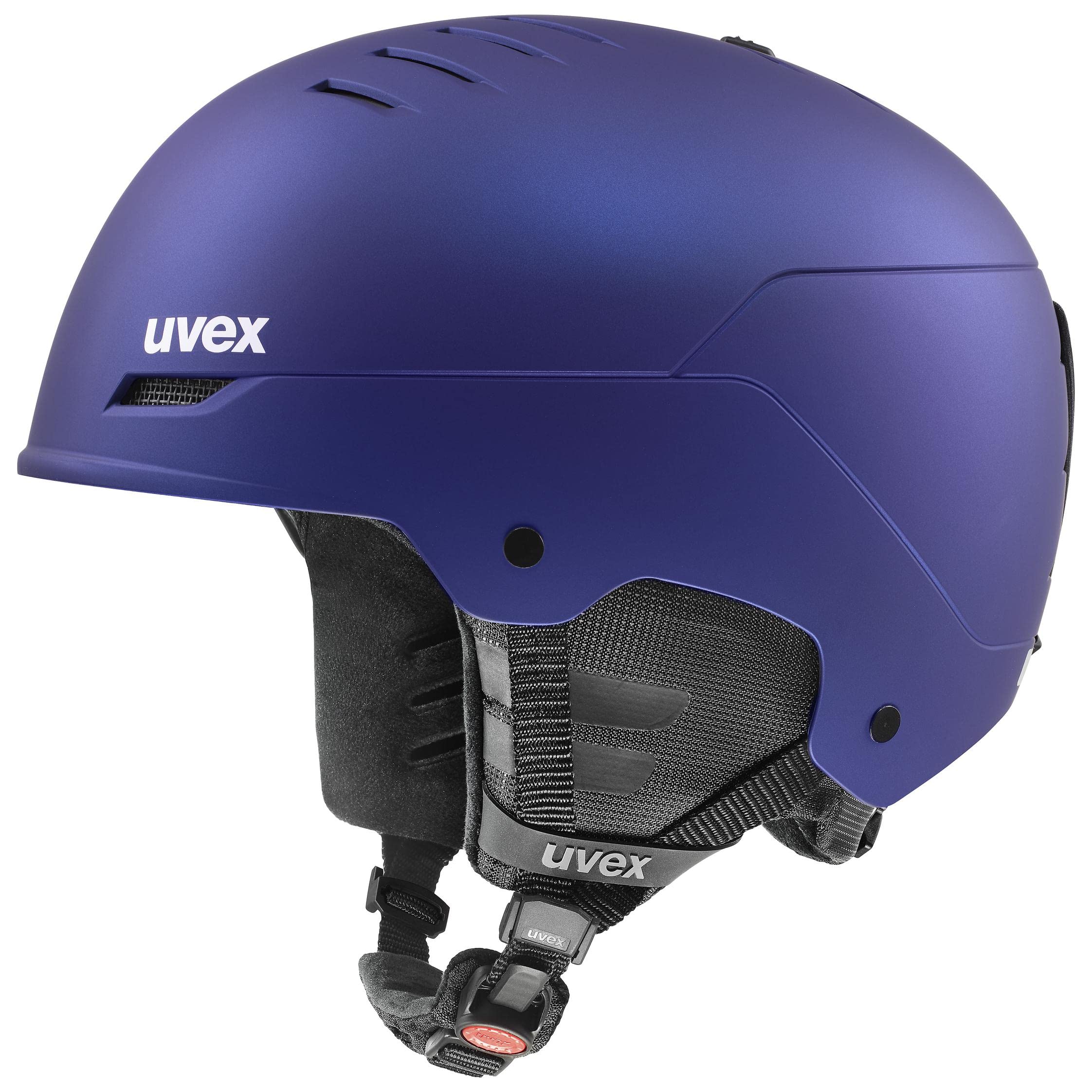 

uvex Ski/Snowboard Helmet, Matte Color, Dial-Type Size Adjustment, Made in Germany, Wanted
