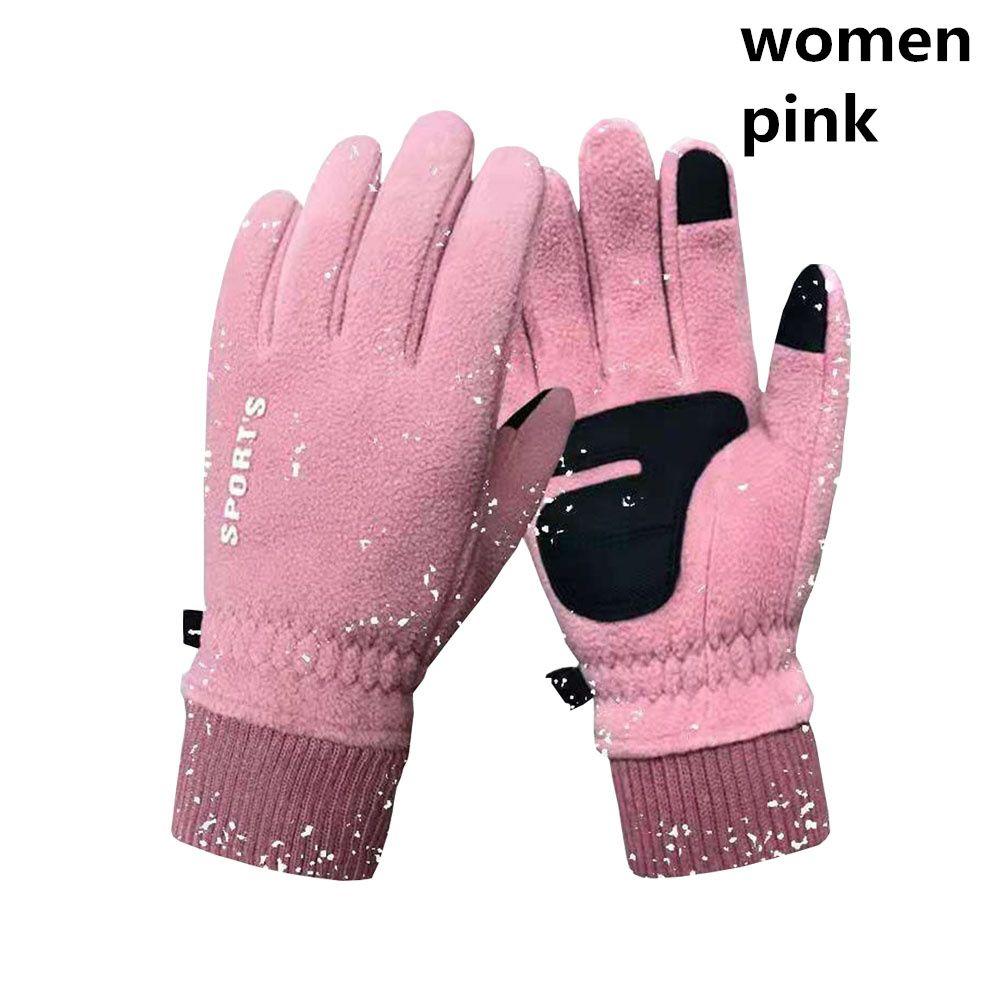 Waterproof Thicken Touch Screen Gloves Fleece Ski Gloves Riding Climbing Mitten Winter Warm