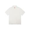 MLB Base Logo Polo Shirt Men's Ivory White 3LPQH1023-50IVS