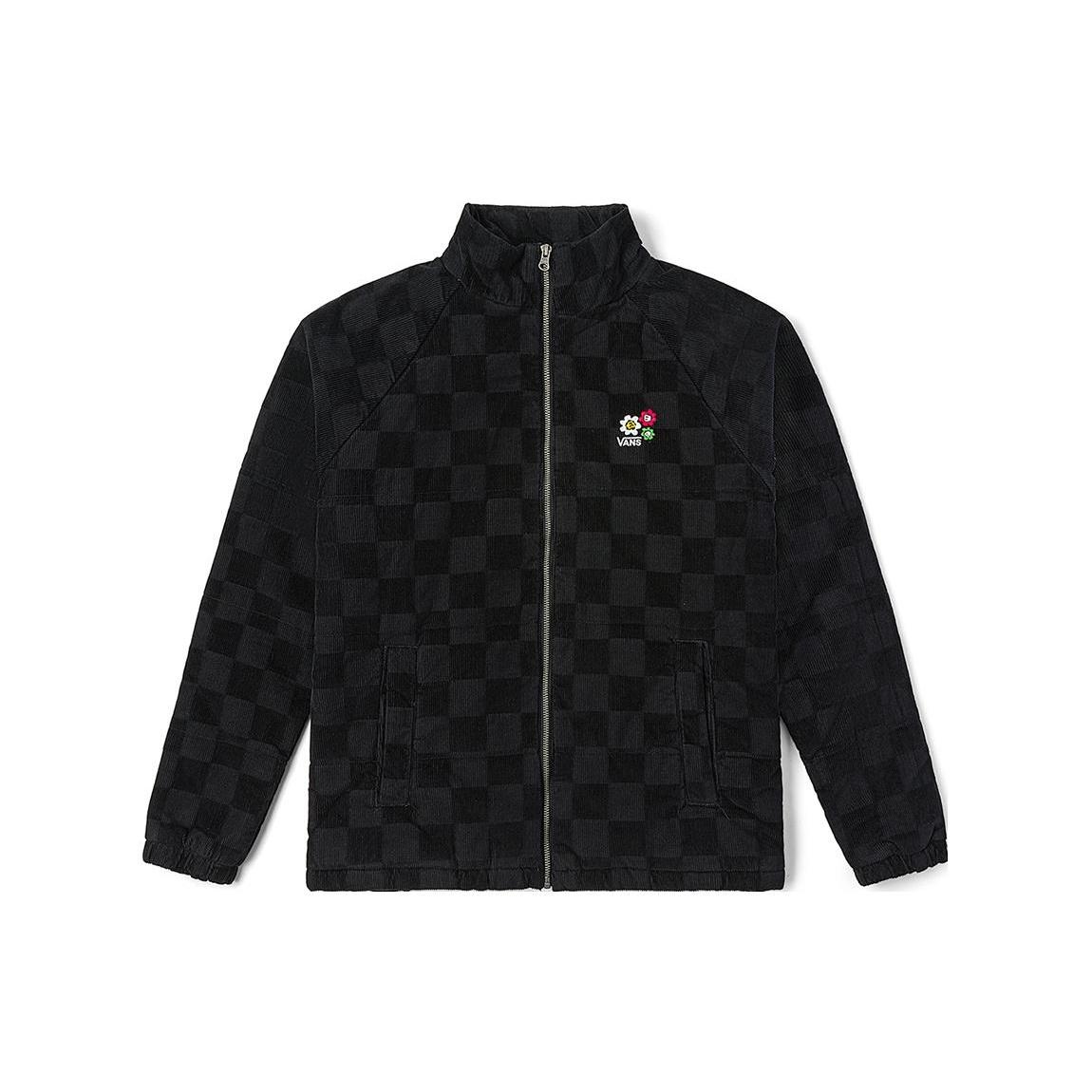 (WMNS) Vans Anaheim Floral Cord Checker Jacket Black Women s VN00044DY28 L