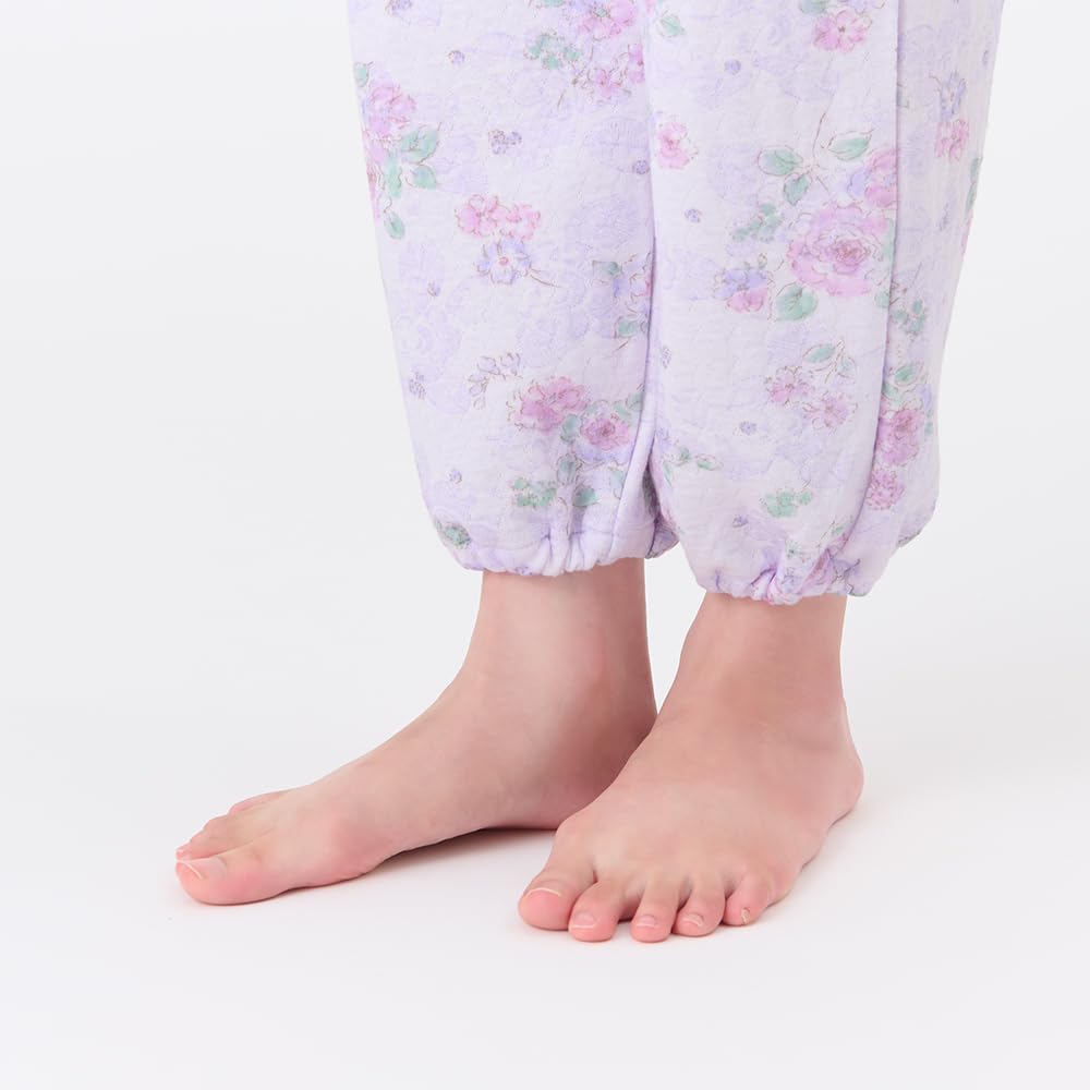 Quattro Smooth Ultra Warm Long Sleeve Pajamas with Elastic Holes At the Sleeves and Legs Women's
