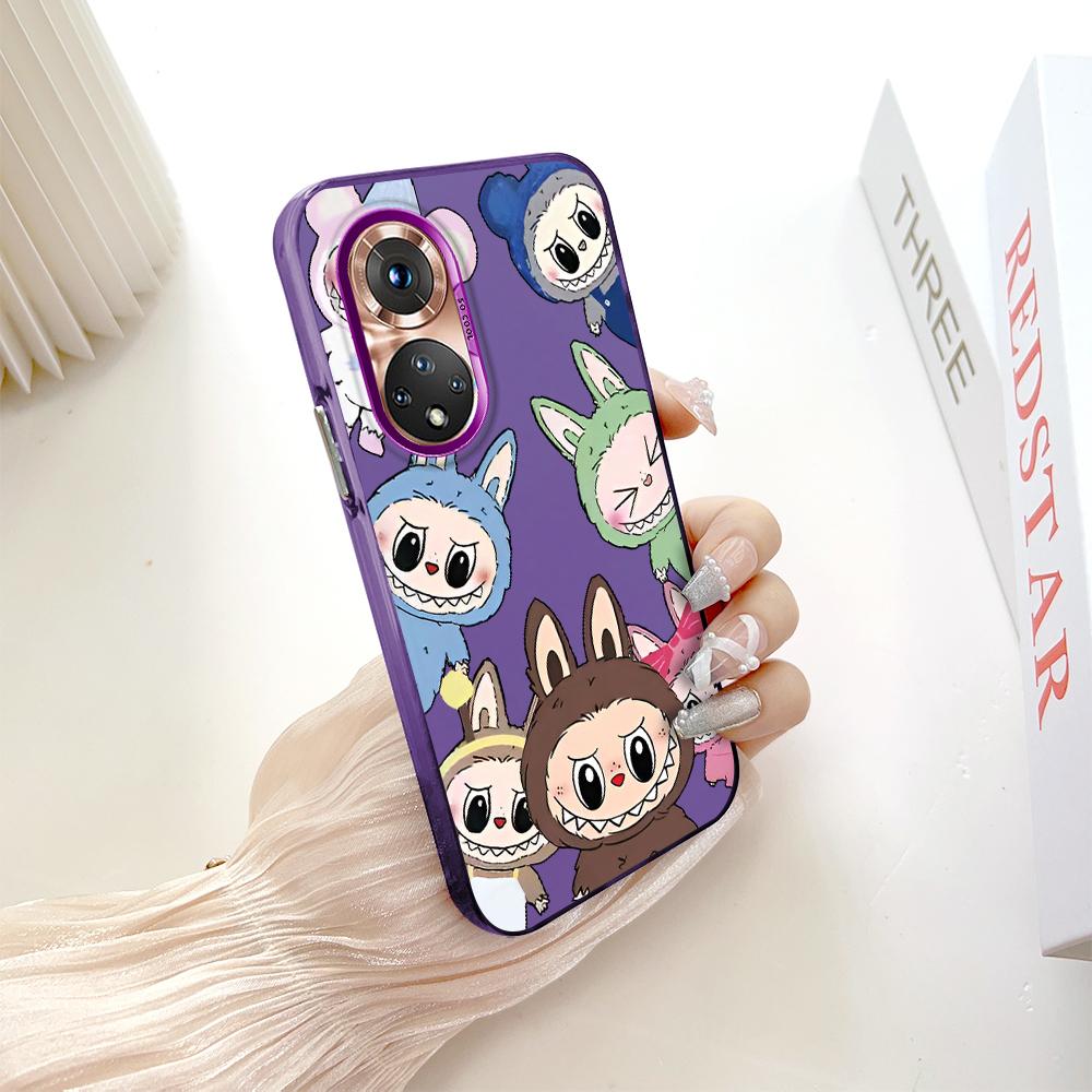 Model pictat Sliver colorat Carcasă tare cu două fețe, rezistentă la șocuri, anti-cădere, pentru iPhone Huawei Honor Infinix Tecno