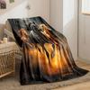 Dynamic Equine Art Throw Blanket bedroom Blanket for Livingroom Couch lunch break Soft throw for Friend's festival Gift