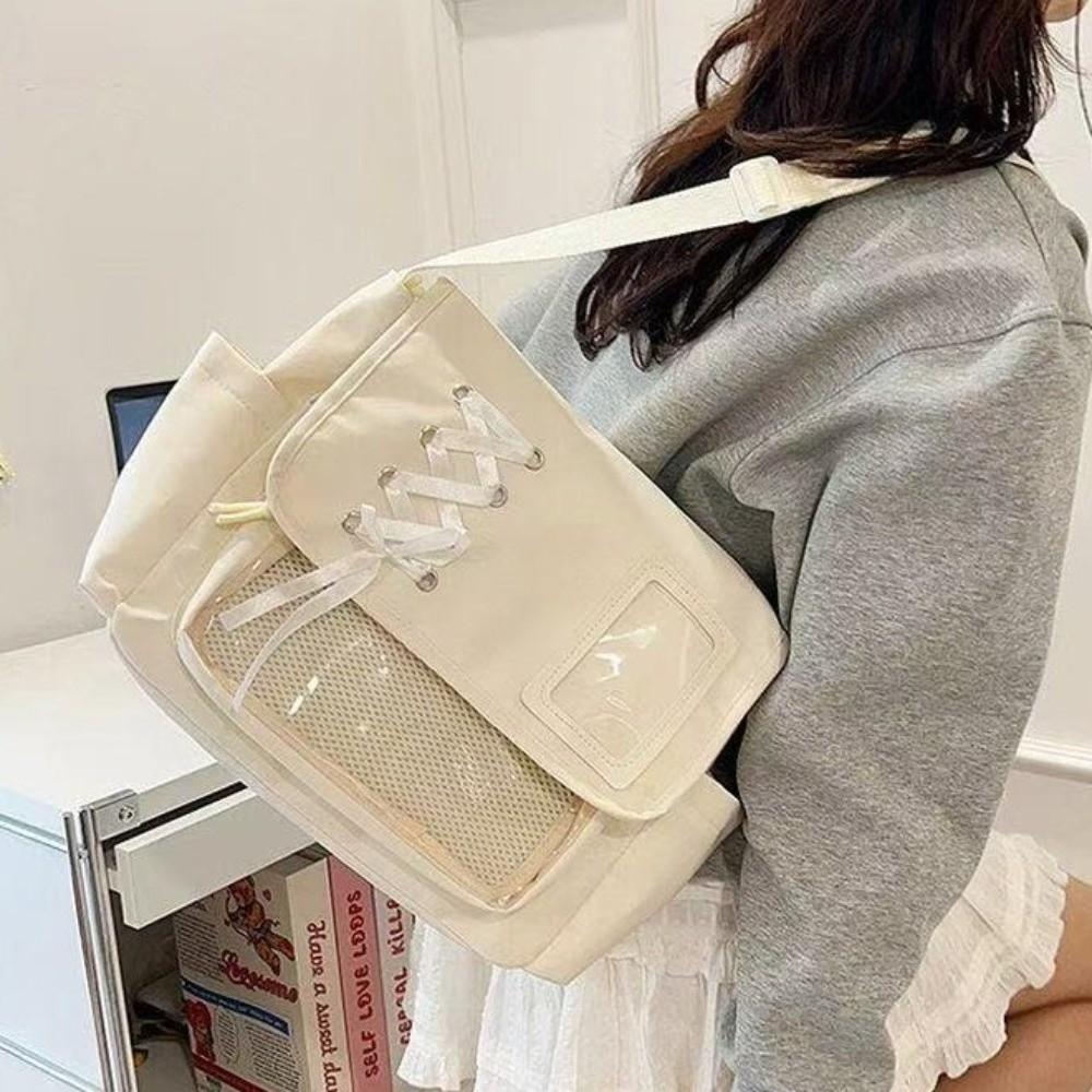 Lightweight Y2K Ulzzang Ita Bag Large Capacity Messenger Handbag JK Uniform