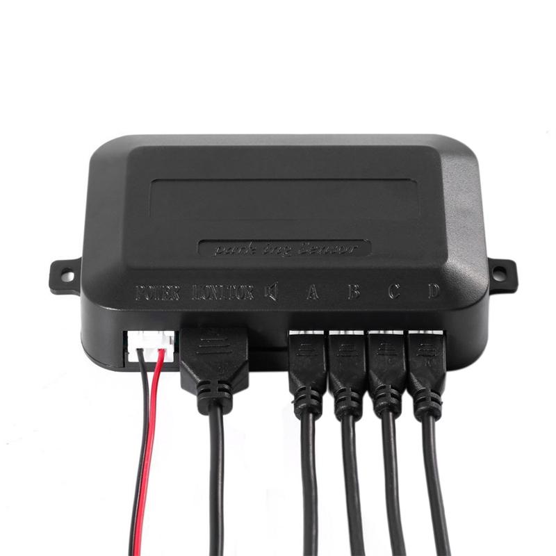 Car Parktronic Senzori de parcare Detector de monitorizare radar de marșarier Sistem indicator de alertă sonoră