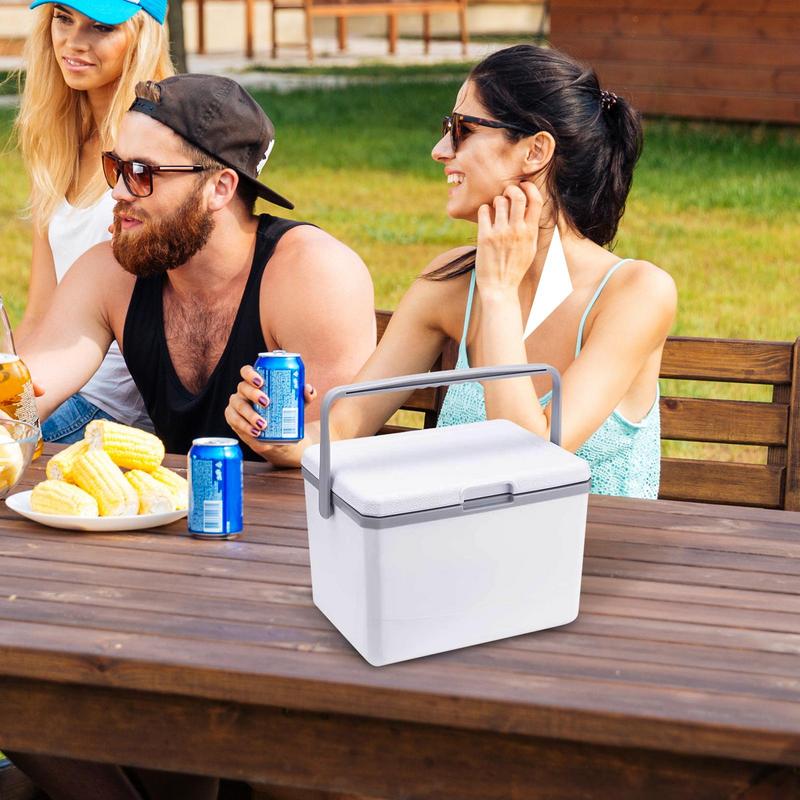 Chladicí box Přenosný kempingový chladič 5L Multifunkční izolovaný pevný chladič s udržením chladu Odolný pro kempování