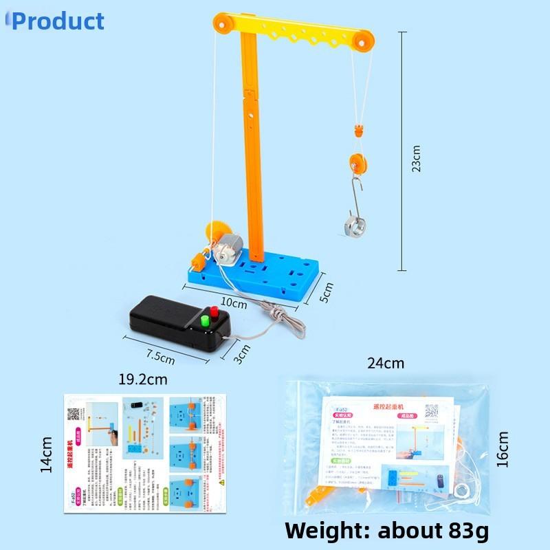 Remote Control Crane Science Experiment Kit With Diy Physical Education For Students