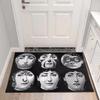 Fun Art Lady Portrait Carpet Rug for Living Room Bedroom Anti-slip Carpets Decor Bedside Soft Floor Mat Kitchen Entrance Mats