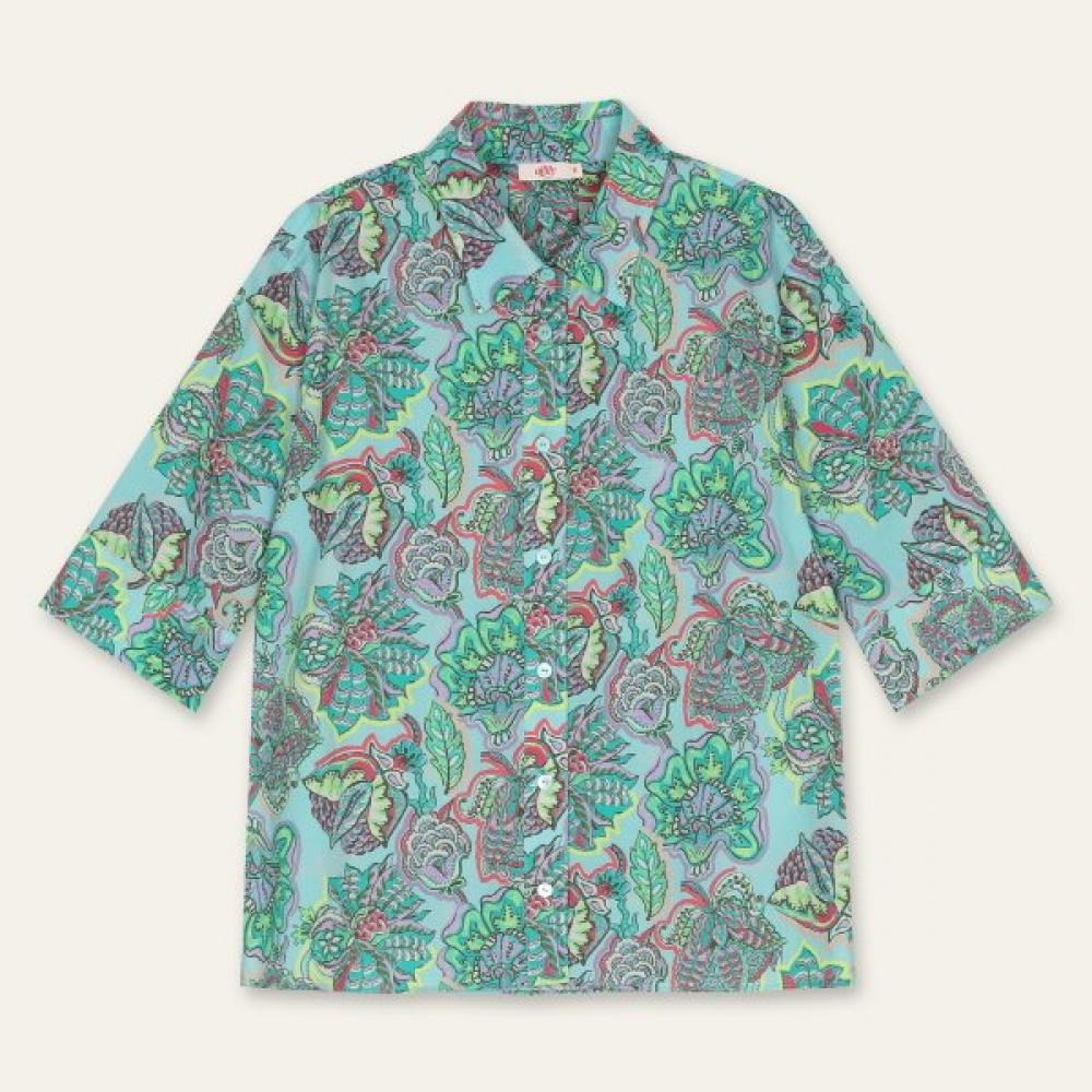 

Oilily Pattern Blouse Owhsgbl034 Green (62)/36(55)