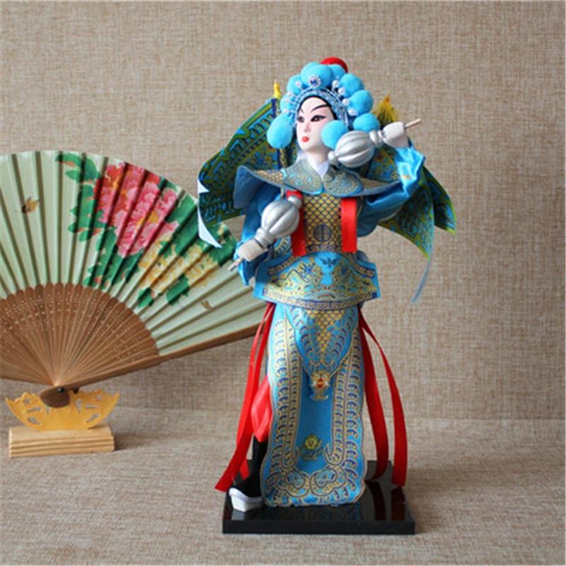 Beautiful Beijing Opera dolls Chinese style Peking Opera Silk doll Beijing special gifts Chinese cultural Rag doll sushi boat