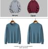 Korean Style Slim Fit Anti-Pilling Wool Sweater - Youth Casual Round Neck for Autumn & Winter